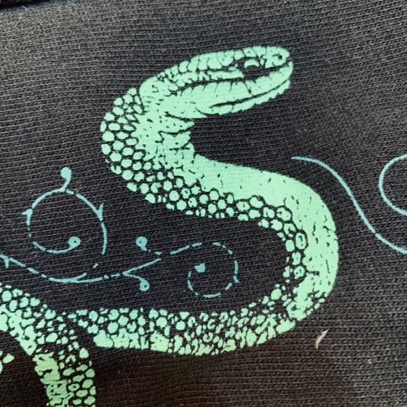 Disney Snow White & The Seven Dwarves Poison Apple Black Hoodie Pullover 3X - Picture 14 of 15